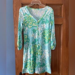 Lilly Pulitzer Cotton Shirt Dress - size small